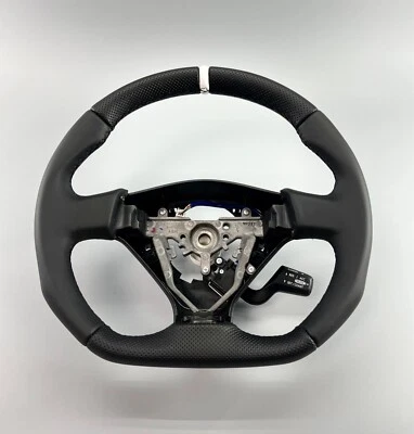 SUBARU IMPREZA WRX STI GD Forester Sti Custom Steering wheel Full Leather - Image 1 of 4