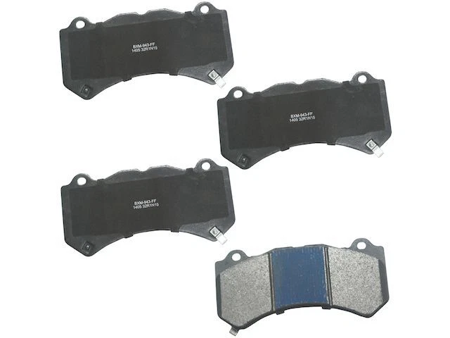 Juego de pastillas de freno delanteras Bendix 34875XCSF 2016 2017 para Dodge Challenger 2015-2020 Foto 1 de 2