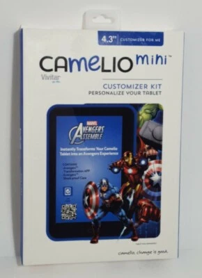 Marvel Avengers Assemble Camelio Mini Customizer Kit for Tablet. Case & App Card - Image 1 of 4