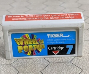 Wheel of Fortune Handheld Game Cartridge #7 - Tiger Electronics 1996 - Cart Only - Bild 1 von 6
