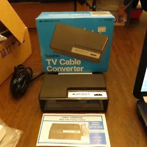 NOS Vintage Archer Tunable TV Cable Converter 15-1281 w/Manual NEW - SEE PICS - Picture 1 of 8