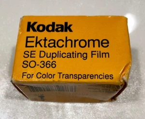 Vintage NOS KODAK 35MM EKTACHROME SE DUPLICATING FILM-- SO-366 CAT 159 0223 - Picture 1 of 8