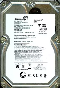 ST32000542AS, 9TN158-513, CC38, BGTCAL, 5XW, SEAGATE SATA 2TB Barracuda LP - Picture 1 of 1