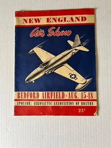 1946 New England Air Show Program - Early Aviation - Picture 1 of 7