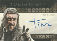 Game of Thrones Season 8: Tim Plester "Walder Rivers" Valyrian Autograph Card