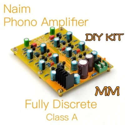 JOLOOYO MOFI-Naim-Amplificatore Phono Completamente Discreto (MM) RIAA-Kit Fai da Te