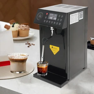 Commercial Steam Milk Frother, Milk Steamer Coffee Foam Maker Frothing Machine - Picture 1 of 11