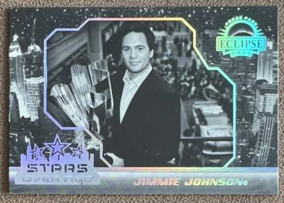 2009 Press Pass Eclipse Black & White Jimmie Johnson #88 NASCAR Racing - Image 1 of 2