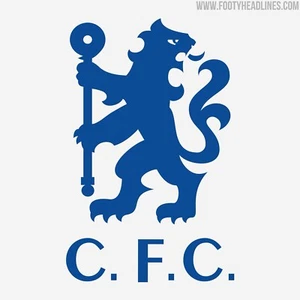 Chelsea FC 5"" Blue Lion Aufkleber, Stoßstange Aufkleber, Fenster gestanzt Vinyl - Bild 1 von 3