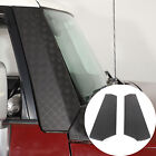 ABS Black Front Windshield A Pillar Trim Cover For Toyota FJ Cruiser 2007-2014
