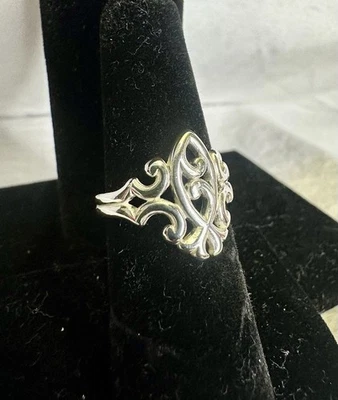 JAMES AVERY - Anillo Rollo Ichthus Vintage Plata Esterlina Retirado; TALLA 7 Foto 1 de 4
