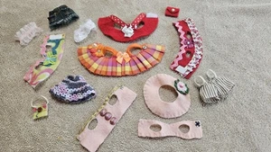 Lotto vestiti Troll Doll per dam 3", asso, Wishnik-mix di vintage, fatti a mano, quercia - Foto 1 di 6