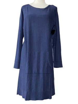 Lilly Pulitzer Sweater Dress Womens Medium Long Sleeve Button Shoulder Pocket - Image 1 of 4