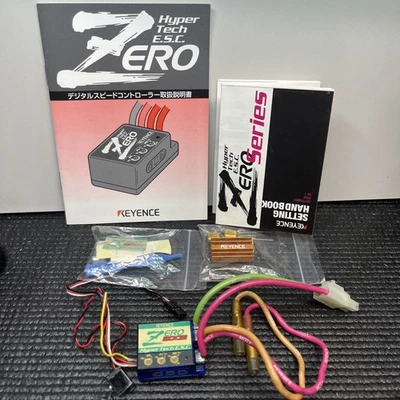 Keyence Zero 2002 Brushed Motor Compact ESC Vintage RC Tested Yokomo HPI - Image 1 of 4