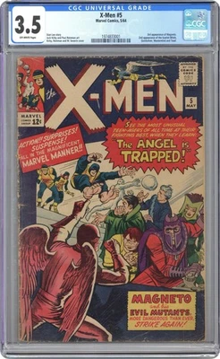 Uncanny X-Men #5 CGC 3.5 1964 1974833001 Foto 1 de 2