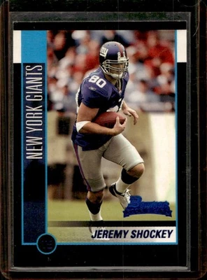 Bowman Jeremy Shockey Rookie RC #125 2002 Giants Foto 1 de 2
