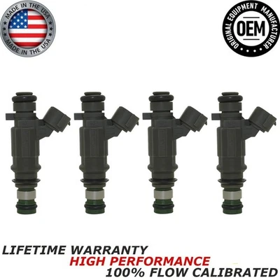 Inyector de combustible OEM 4x Bosch para Subaru Baja Forester Impreza 2000-2006 2,5 L H4 Foto 1 de 4