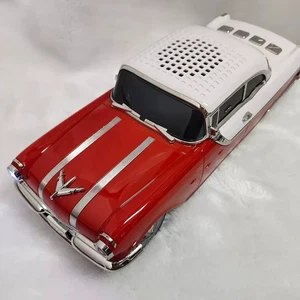 Wireless Bluetooth Computer Speaker Classic Car Shaped with Subwoofer TF Card - Picture 1 of 12