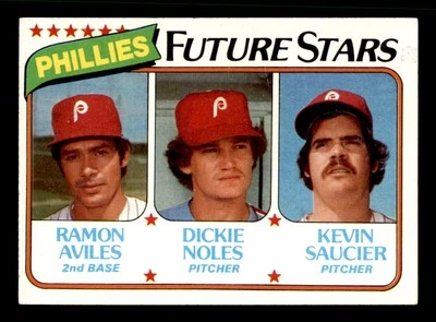 1980 Topps #682 Phillies Future Stars (Aviles / Noles /Saucier) - Image 1 of 2