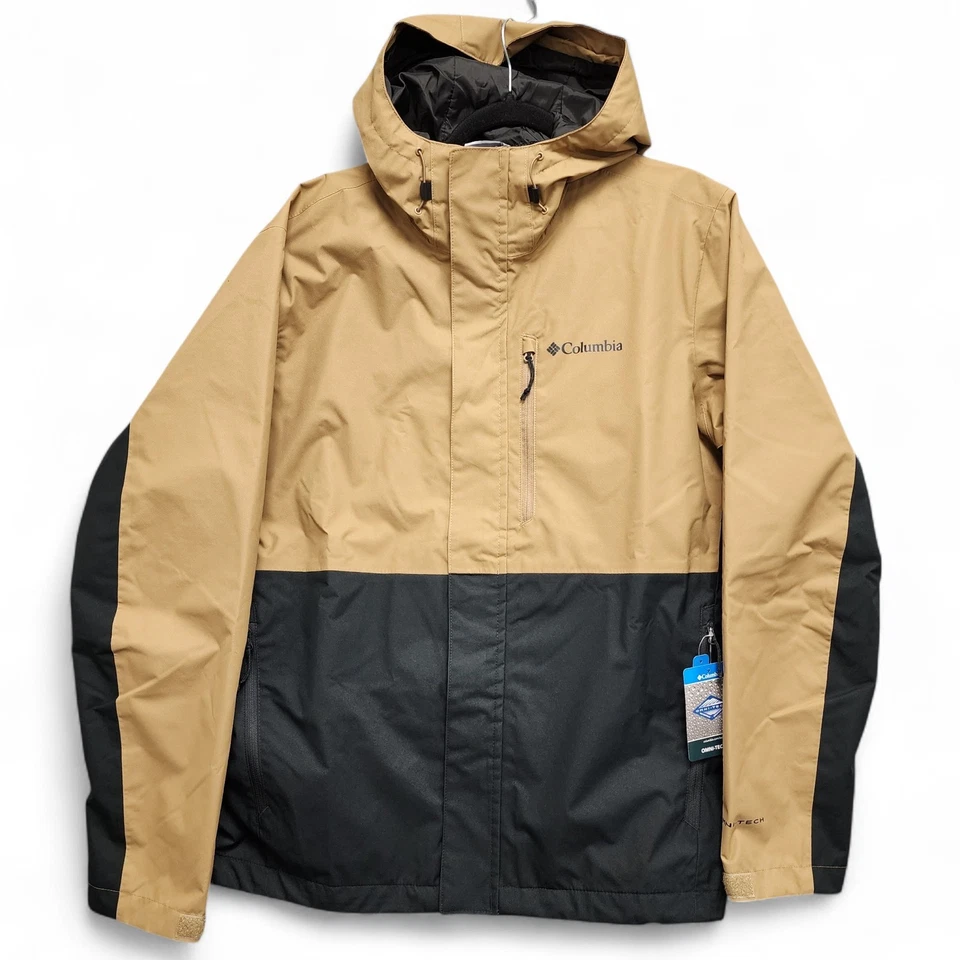 Columbia Hikebound II Chaqueta Aislante Para Hombre Medio Tostado Negro Malla Forrada NUEVA Foto 1 de 4