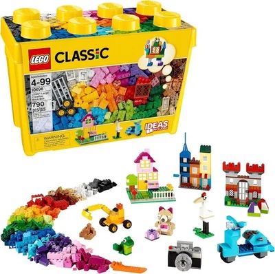 LEGO Classic Large Creative Brick Box 10698 Building Toy Set - Image 1 of 4