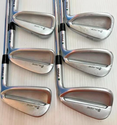 Ping i BLADE Iron Set 5I - 9I,W 6 Clubs MODUS 3 TOUR 120 Green Dot Flex R RH Men - Image 1 of 4