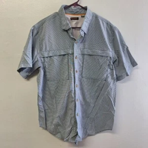 Ridgecut Toughwear Outdoor Shirt Pockets Breathable Venting Fish Hike Mens Large - Picture 1 of 14