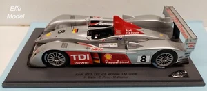 SPARK MODEL 1/24 AUDI R10 TDI N° 8  1° WINNER LM 2006 LMS003 - Foto 1 di 2