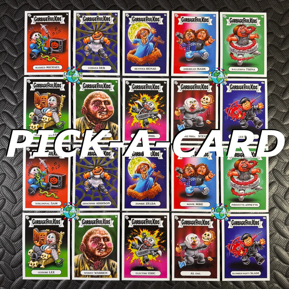 2024 GARBAGE PAIL KIDS OH THE HORROR-IBLE ON-DEMAND WAVES 1-6 PICK-A-CARD 1a-30b - Image 1 of 1