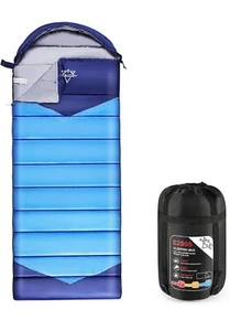 ETGLCOZY Sleeping Bags for Adults Kids Camping Backpacking 3 Season Warm & Cool - Picture 1 of 7