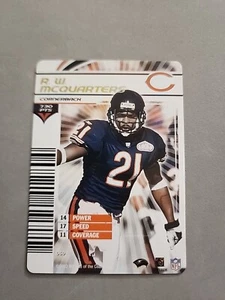 WOTC NFL SHOWDOWN 2003 RW McQUARTERS BASE SET FOIL CARD #060 - Imagen 1 de 2