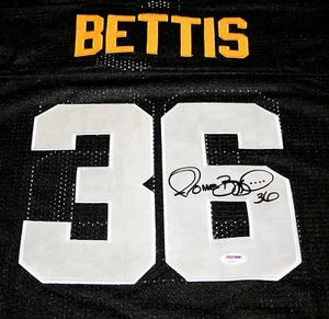 JEROME BETTIS Signed Pittsburgh Steelers Jersey Autograph PSA /DNA Size 54 / XXL - Picture 1 of 12