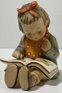 Vintage Rare M. J. Hummel “Bookworm” Figurine. Bx5 - Picture 1 of 2
