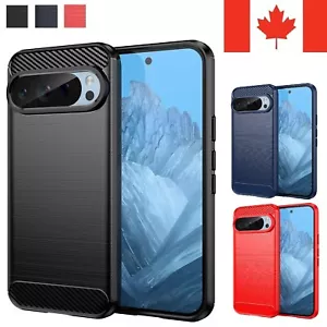 For Google Pixel 9 / 9 Pro / 9a / 9 Pro XL - Case Carbon Fiber Protective Cover - Picture 1 of 10