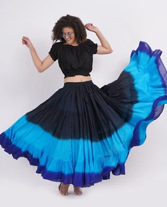 Faldas tribales/ATS/bailarinas del vientre/teñido de inmersión/bohemias/flame... - Imagen 1 de 6