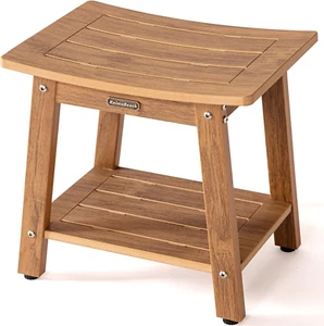 HDPS Shower Bench Seat for inside Shower, Waterproof Poly Lumber Shower Stool fo - Picture 1 of 5