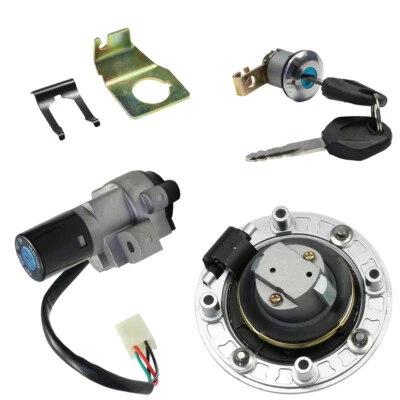 Nuevo interruptor de encendido + bloqueo de cubierta de tapa de gas combustible + llave para Suzuki GS500 2001-2012 Foto 1 de 4