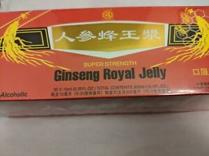 Ginseng Royal Jelly Super Strength 30 x 0.35 Fl oz  Of Each Box  