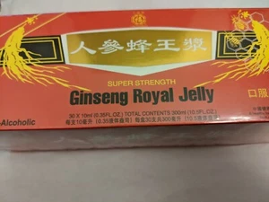 Ginseng Royal Jelly Super Strength 30 x 0.35 Fl oz Of Each Box - Picture 1 of 1