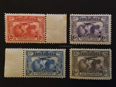 Australia | Kingsford Smith World Flights | Complete Set | MH - Image 1 of 4