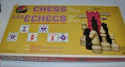 JOGO DE TABULEIRO XADREZ PARA JUNIORES Selchow & Righter 1988 completo - Imagem 1 de 4