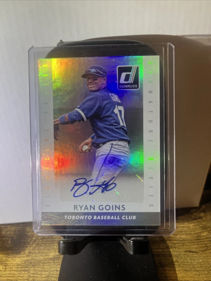 2015 Donruss Ryan Goins Signature Series Auto #80 - Image 1 of 1