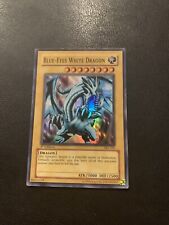 Blue Eyes White Dragon 1st edition SKE-001 Super Rare Holo Foil Yugioh Card