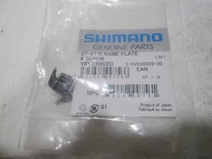 New Shimano st 6770 name plate - Picture 1 of 3