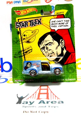 2013 Hot Wheels Pop Culture Star Trek Montgomery Scott Scotty 1952 Custom Chevy - Image 1 of 4