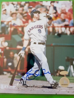 HANK BLALOCK - Autographed 8 X 10 Photo with COA - Image 1 of 2