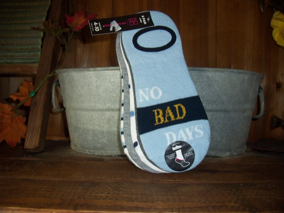 БЕЗ ГРАНИЦ ЖЕНЩИН КРОССОВКИ ПОДКЛАДКА НОСКИ 6 ПАР РАЗМЕР 4-10 НОВИНКА РАЗЛИЧНЫХ DESI - Изображение 1 из 1