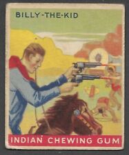 1933 GOUDEY INDIAN GUM R-73 #78  Billy the Kid  ( 216 )  GOOD  (Stain)  A