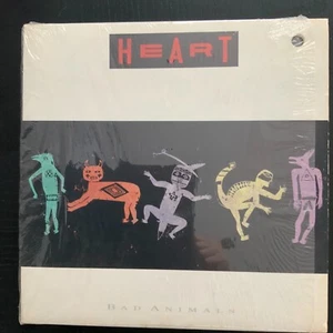 HEART-BAD ANIMALS-ORIGINAL 1987 EMI RECORDS PJ-12546 VINYL-PROMO CUT-GOOD COND - Picture 1 of 2