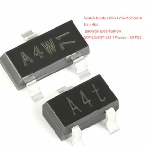 20 Stück Original Original BAV70 BAV70W 100V 175/215mA SMD Schaltdiode - Bild 1 von 6